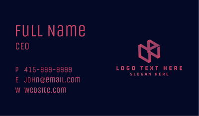 Cube Technology  Business Card