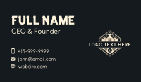 Builder Construction Carpentry Business Card