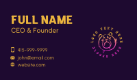 Bear Graffiti Art Business Card