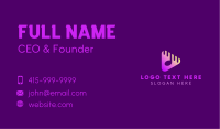Music Media Player Business Card