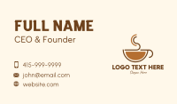 Cup Business Card example 1