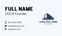 Container House Business Card example 1