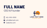 Crane City Construction Business Card