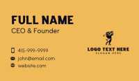 Bison Golf Tournament Business Card