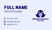 Sea Coral Woman Business Card