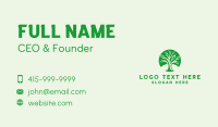 Tree Botanical Forest Business Card