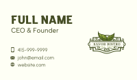 Natural Eco Leaf Business Card