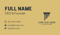 Prosecutor Business Card example 4