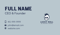 Cool Punk Skull Business Card Image Preview