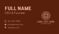 Rosehip Flower Oil  Business Card