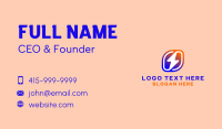 Startup Thunder Bolt Business Card