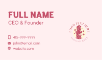 Sexy Nature Lady Business Card