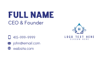 House Water Droplet Business Card