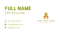 Cutout Business Card example 4