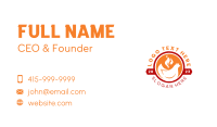 Spicy Fire Chicken Business Card Design