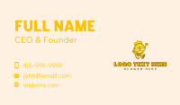 King Coin Currency Business Card