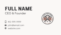 Masonry Hammer Demolition Business Card