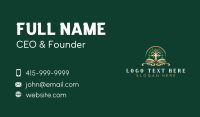 Book Store Business Card example 4