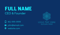 Light Blue Business Card example 4