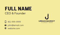 Job Hunting Work Hiring Business Card