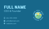 Sunrays Nature Field Business Card