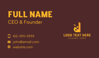 Web Designer Business Card example 1