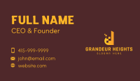 Web Designer Business Card example 1