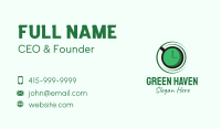 Green Tea Time Business Card Image Preview