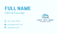 Power Washing Cleaning Business Card Design