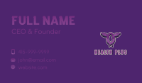 Graffiti Wing Letter O Business Card