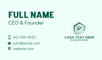 Nature Leaf Home Business Card