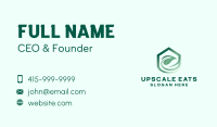 Nature Leaf Home Business Card Image Preview