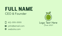 Organic Guava Fruit Business Card Design