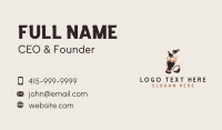 Ethnic Percussion Drum Business Card
