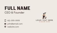 Ethnic Percussion Drum Business Card Design