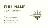 Shovel Lawn Maintenance Business Card