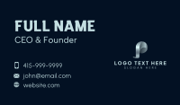 Metallic Business Card example 1