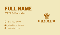 Locksmith Property Realtor Business Card