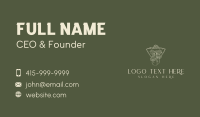 Dispensary Business Card example 1