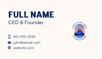 Mountain Summit Landscape Business Card