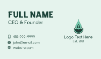 Natural Oil Droplet, Business Card