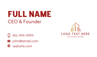 Geometric Real Estate Company Business Card