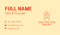 Lobster Seafood Restaurant Business Card