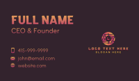 Technology Cyberspace Developer Business Card