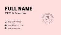 Beach Wear Business Card example 4