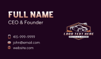 Pressure Wash Car Restoration Business Card