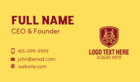 Shield Happy Ox Business Card