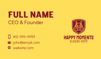 Shield Happy Ox Business Card Image Preview