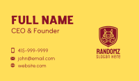 Shield Happy Ox Business Card