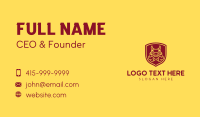 Shield Happy Ox Business Card